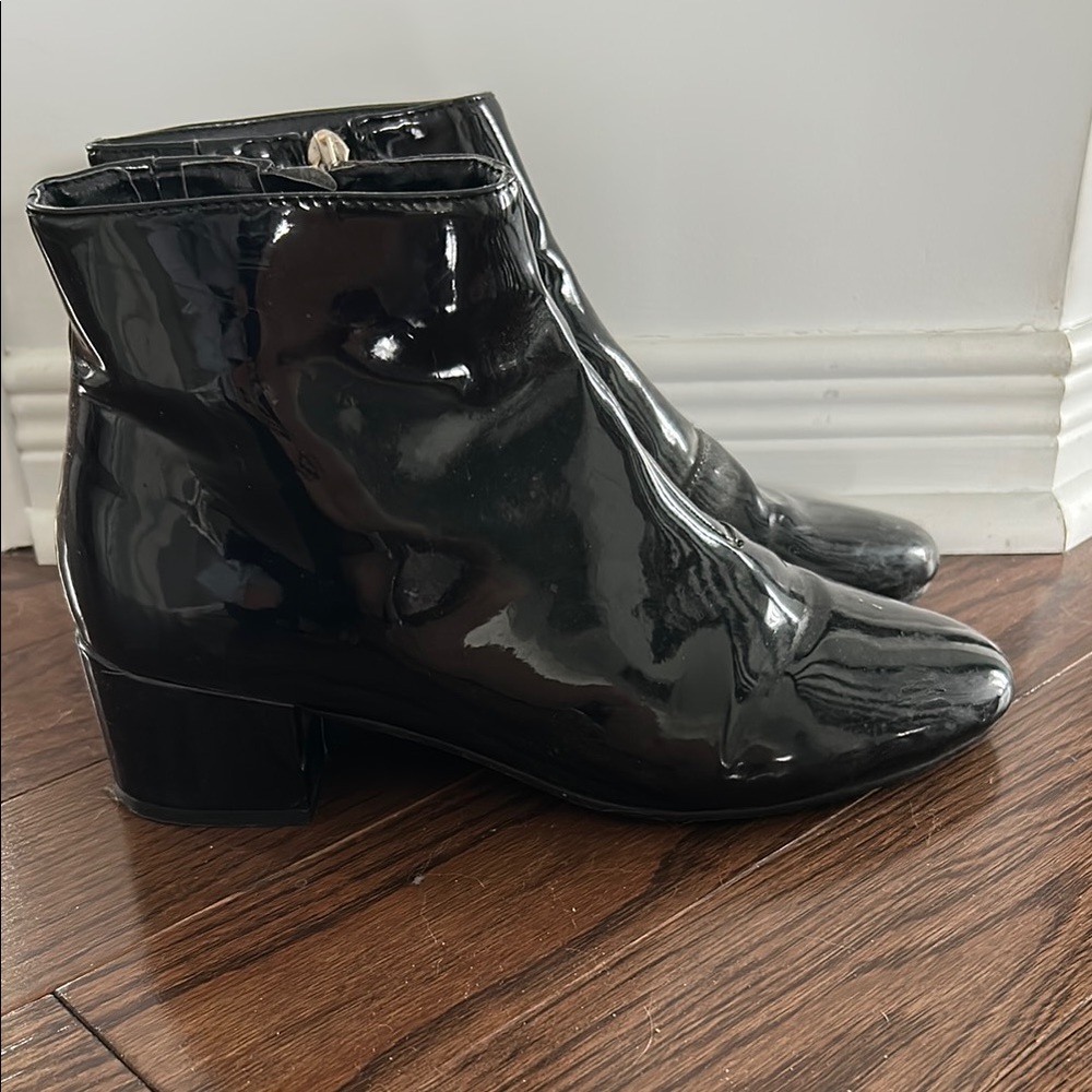 Topshop Black Ankle Boots